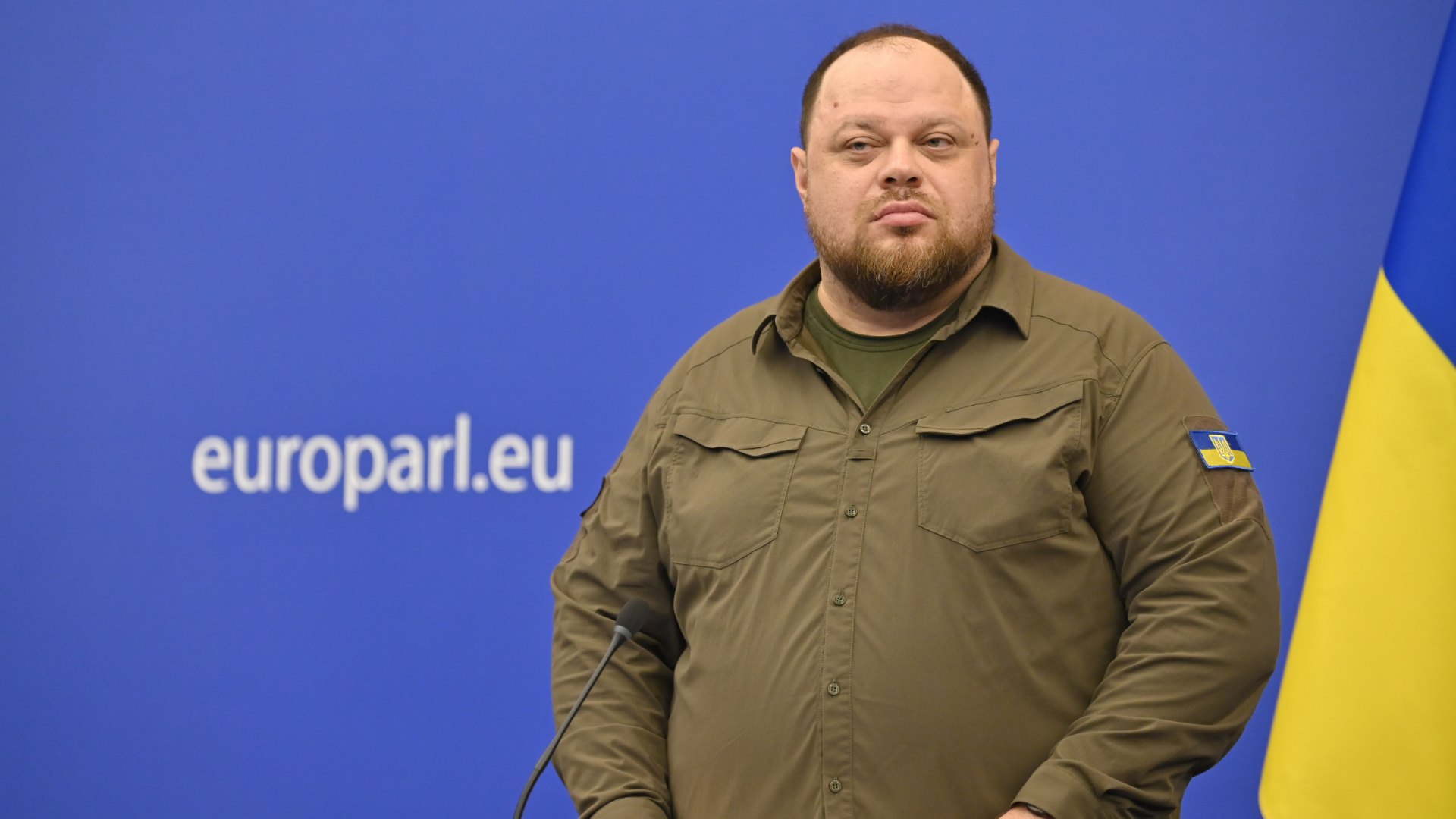 Ruslan Stefantschuk will sein Land in die EU bringen.